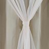 Cortina Blackout Corta Luz 2 Metros x 1,60 Metros Alt Tecido PVC com Voil - Palha - 3