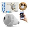 Lampada Camera de Seguranca V380 Panorâmica Wifi - 5