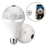 Lampada Camera de Seguranca V380 Panorâmica Wifi - 2