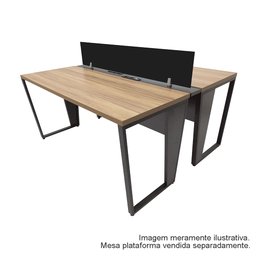 Painel Divisor em Mdp para Mesa Plataforma Dupla 150lx135p - Euro Itália / Work Express - 25ax140lx1 - 2
