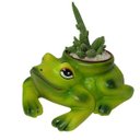 Ver imagem 2 de Porta Vaso Sapo Jardim Floreira