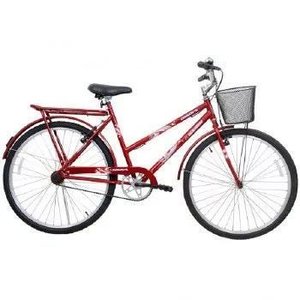 Bicicleta Feminina ARO 26 Genova  - 310122 - Vermelho