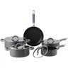 Conjunto de Panelas SOFT Gourmet 5 Peças Cinza LA Cuisine - 1
