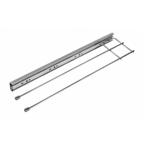 Suporte Porta Pano de Pratos Duplo Cromado 7221
