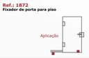 Ver imagem 3 de Fixador de pressão para porta de vidro 8 a 10mm cromado
