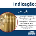 Ver imagem 4 de Bucha de Redução Bronze 3/4 x 1/2 - Mk Metais