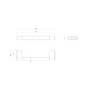 Ver imagem 2 de Porta Toalha Rosto Deca You Brown Matte - 2050.MR104.Mt