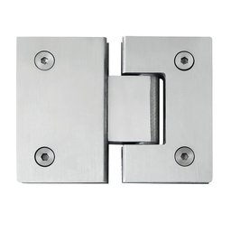 Dobradiça Inox Gv48 180°1010 para Porta de Vidro e Box - Vidro/Vidro - 8