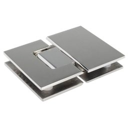 Dobradiça Inox Gv48 180°1010 para Porta de Vidro e Box - Vidro/Vidro - 2