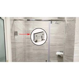 Dobradiça Inox Gv48 90º 1012 para Porta de Vidro e Box - Vidro/alvenaria - 4 Dobradiça Inox Gv48 90º 1012 para Porta de Vidro e Box - Vidro/alvenaria - 4