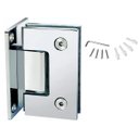 Ver imagem 1 de Dobradiça Inox Gv48 90º 1012 para Porta de Vidro e Box - Vidro/alvenaria