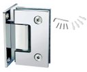 Ver imagem 1 de Dobradiça Inox Gv48 90º 1012 para Porta de Vidro e Box - Vidro/alvenaria
