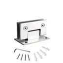 Ver imagem 2 de Dobradiça Inox Gv48 90º 1012 para Porta de Vidro e Box - Vidro/alvenaria