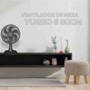 Ver imagem 4 de Ventilador de Mesa 30 cm Preto 220 V Ventisol