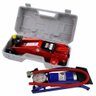 Kit Macaco Jacarézinho Hidr. 2t Maleta + Bomba Para Pneu - 1