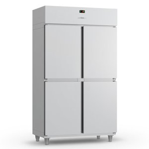 Mini Câmara Extra Frio Refrimate Inox 4 Portas 220v Mcef4p