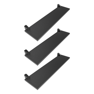 Design e Função: Kit 3 Prateleiras Mdf 20 X 60 com Suporte Bico 3d para Quarto/cozinha/escritório