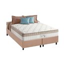 Ver imagem 1 de Cama Box King: Colchão Molas Anjos Superlastic King Best + Base CRC Suede Clean(193x203)