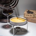 Ver imagem 6 de Cj P/Rechaud C/Faca Aço Inox e Base Niquelada 3 Peças Bon Gourmet