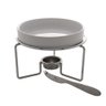 Cj P/Rechaud C/Faca Aço Inox e Base Niquelada 3 Peças Bon Gourmet - 1