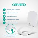 Ver imagem 3 de Tampa de Vaso Poliéster Sabatini Palha para Bacia Icasa 6lpf