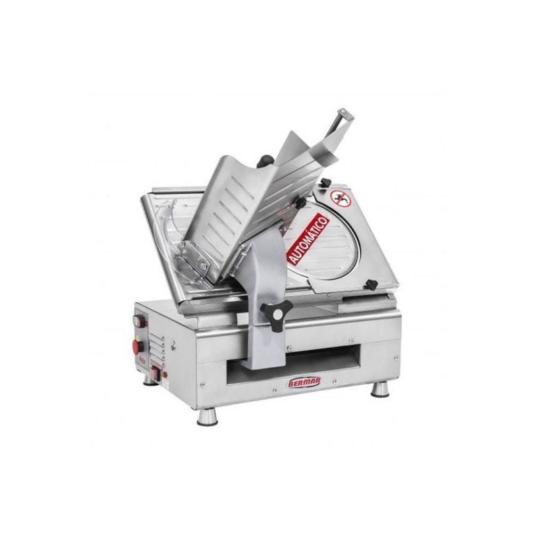 Cortador e Fatiador Automático de Frios Bermar 30 cm Inox Bivolt