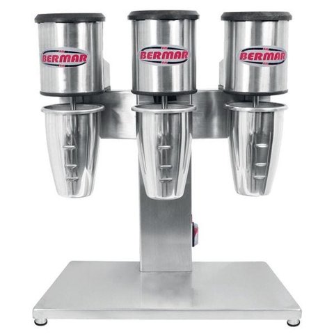 Batedor de Milk Shake Triplo Bermar Industrial Profissional - 110v