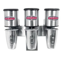 Batedor de Milk Shake Triplo Bermar Industrial Profissional - 110v - 2