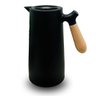 Garrafa Termica Wood Fashion Preta 1 Litro Home Presentes - 1