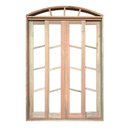 Ver imagem 1 de Porta Balcão de Correr Padrão Cedro Diagonal Arco Bat.14 Cm- 2.35(a)x1.90(l)