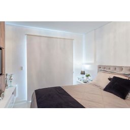 Persiana Rolo Tecido Blackout (1,60 Largura x 2,50 Altura) Branco - Vogaflex - 1 Persiana Rolo Tecido Blackout (1,60 Largura x 2,50 Altura) Branco - Vogaflex - 1