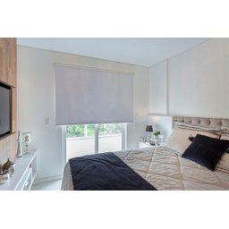 Persiana Rolo Tecido Blackout (1,60 Largura x 2,50 Altura) Branco - Vogaflex - 2 Persiana Rolo Tecido Blackout (1,60 Largura x 2,50 Altura) Branco - Vogaflex - 2