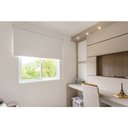 Ver imagem 1 de Persiana Rolo Tecido Blackout (2,00 Largura x 1,50 Altura) Branco - Vogaflex