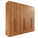 Ver imagem 2 de Guarda-roupa Casal 100% Mdf 6 Portas 4 Gavetas Grécia - Mais Móveis Cor Cinamomo