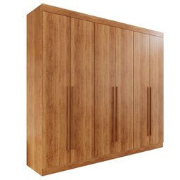 Guarda-roupa Casal 100% Mdf 6 Portas 4 Gavetas Grécia - Mais Móveis Cor Cinamomo - 2