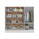 Ver imagem 5 de Cômoda Infantil 95cm 1 Porta com Vidro e 4 Gavetas Amora Multimóveis Mp4510 Branco