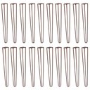 Ver imagem 1 de Kit 20 Pés de Metal 60 CM Hairpin Legs Mesa de Canto Aparador Bronze