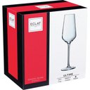 Ver imagem 2 de Ultime Taça Champanhe 23x7x7cm 210ml Cristal Transp 6pç