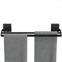 Ver imagem 2 de Kit Acessórios Banheiro com Ventosa Preto 4 Peças Duplo Max