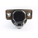 Ver imagem 4 de Kit 20 Dobradiça Pressão para Armários Guarda-Roupas 35mm Curva - 20