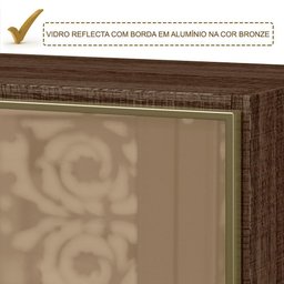 Conjunto 02 Balcoes Para Banheiro Cj14 Amendoa Carvalho - 6