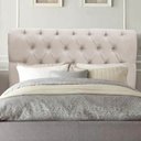 Ver imagem 2 de Cabeceira para Cama Box Casal 1,40 Cm Paris:bege