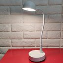 Ver imagem 2 de Luminaria Abajur de Mesa Led 3 Tons Touch Bateria Recarregavel Usb Flexivel Casa Sala Quarto Cabecei