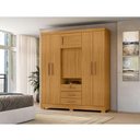 Ver imagem 6 de Guarda Roupa Casal Imperial Carvalho Americano - Incorplac