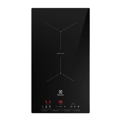 Cooktop 2 Bocas de Indução Electrolux Efficient 2 em 1 com Powerboost Ie3lp 220v