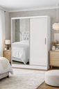 Ver imagem 1 de Guarda Roupa com Espelho e 2 Portas Sapphire -grand Line