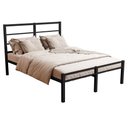 Ver imagem 4 de CAMA CASAL CRISTAL FERRO/AÇO COM 3 BARRAS P/ATE 250 KG -SUPER REFORÇADA - HOTEL -POUSADA - PRETO