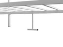 Ver imagem 6 de CAMA CASAL CRISTAL FERRO/AÇO COM 3 BARRAS P/ATE 250 KG -SUPER REFORÇADA - HOTEL -POUSADA - PRETO