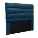 Ver imagem 1 de Cabeceira Decorativa 1,40M Guess Veludo Azul Marinho - Gran Belo