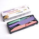 Ver imagem 2 de Kit Facas 6 Peças Coloridas Utensílios de Aço Inox